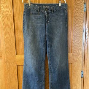 Ann Taylor Wide Leg Jeans Medium Wash Sz 6